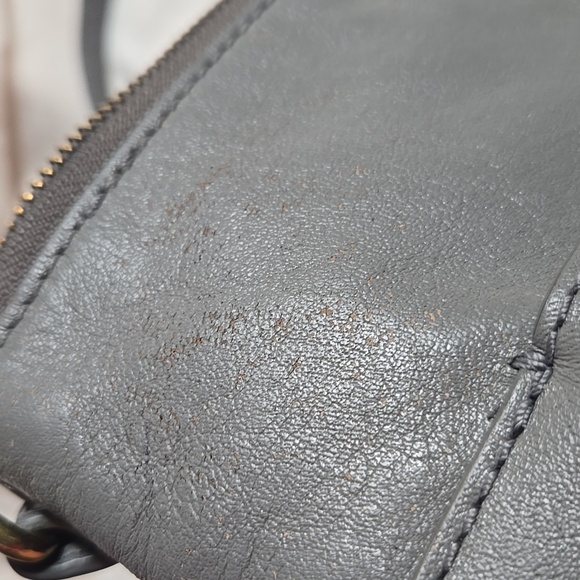 Fossil Crossbody Purse, Gray - Picture 7 of 12